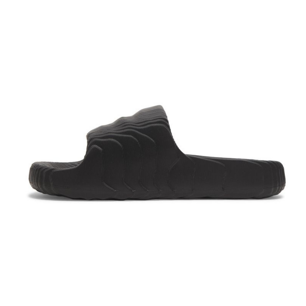 Adidas Adilette 22 Slides 'Black Scarlet'