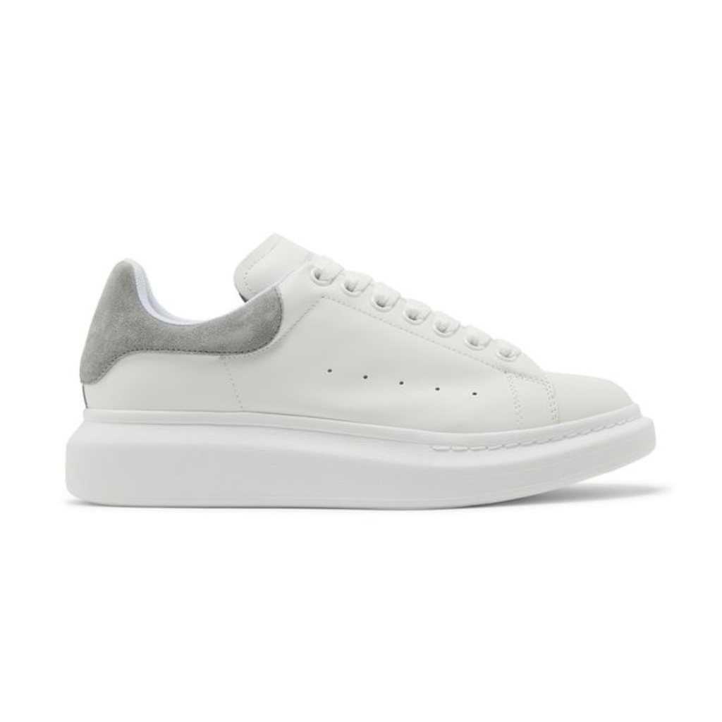 Alexander McQueen Oversized Sneaker 'White Grey Suede'