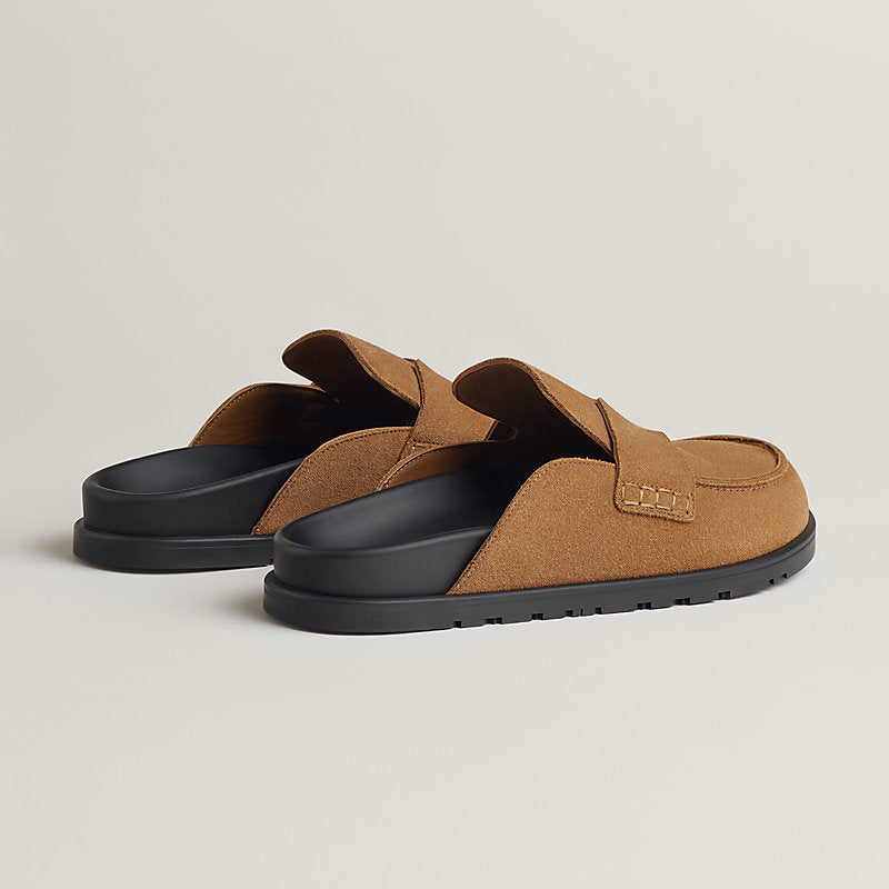 Hermès Go mule 'Brun Fumé'