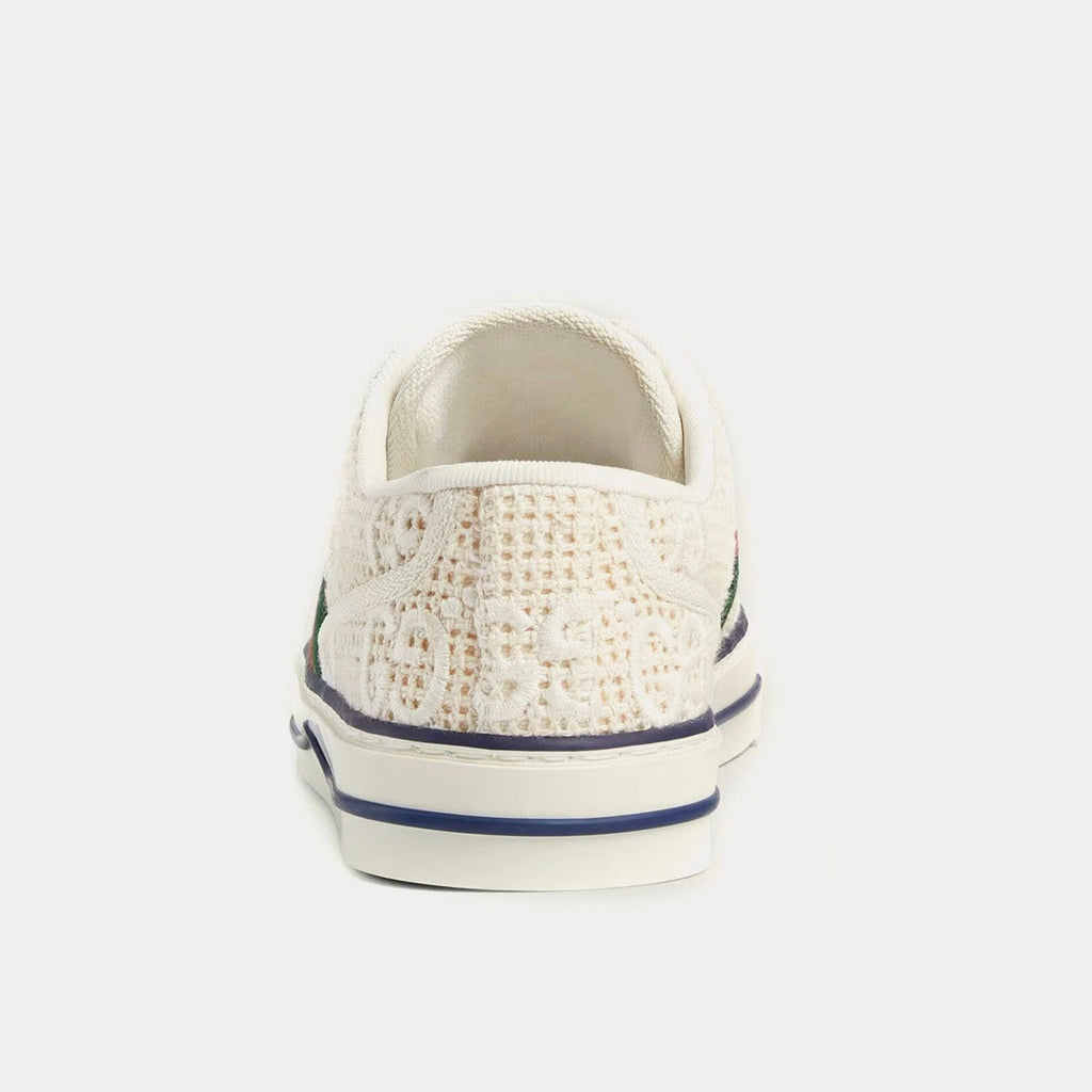 Gucci - Tennis 1977 GG Embroidered Crochet Cotton Ivory / White Low Top
Sneakers